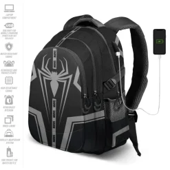 Mochila Spiderman negra