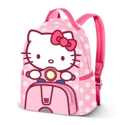 Mochila Urbana Pequeña Hello Kitty Moto Rosa 25cm