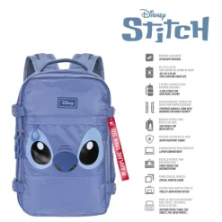 Mochila Viaje Cabina Avión Lilo y Stitch Face