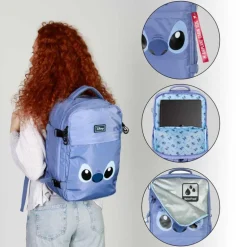 Mochila Viaje Cabina Avión Lilo y Stitch Face