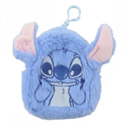 Monedero de Peluche Azul Stitch 100% Polyester