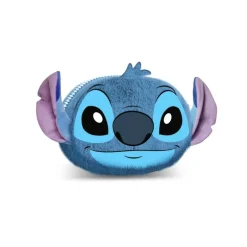 Monedero Plush Lilo y Stitch Azul con Cierre de Cremallera