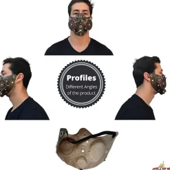 Máscara Bozal Steampunk Talla Única