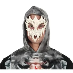 Máscara de Calavera Cornuda de Pvc