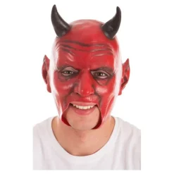 Máscara de Diablo con Cuernos