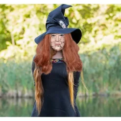 Máscara de Mujer Piezas de Puzzle con Pelo