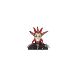 Máscara Veneciana Roja de Hombre