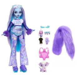 Muñeca Abbey Bominable de Monster High con Accesorios