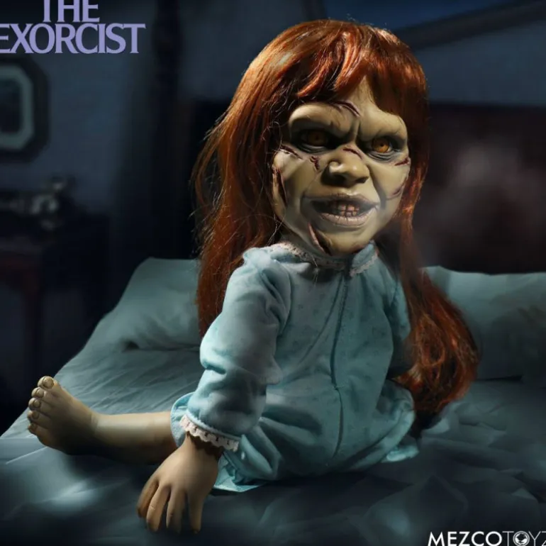 Muñeca Regan El Exorcista Parlante 40 cm Mezco Toys