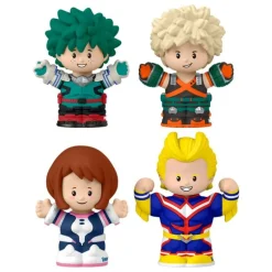 My Hero Academia Pack de 4 Minifiguras Fisher-Price Little People