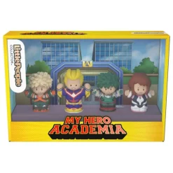 My Hero Academia Pack de 4 Minifiguras Fisher-Price Little People