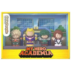 My Hero Academia Pack de 4 Minifiguras Fisher-Price Little People