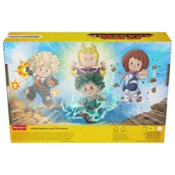 My Hero Academia Pack de 4 Minifiguras Fisher-Price Little People