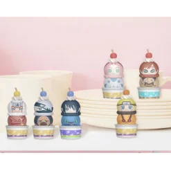 Naruto Shippuden Pack de 6 Figuras Tsumichen 8 cm con Regalo