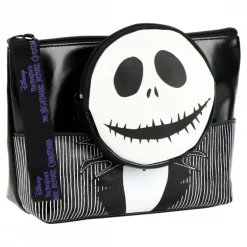 Neceser de Aseo de Viaje Nightmare Before Christmas Negro 100% PU