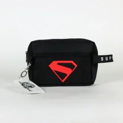Neceser de Aseo Superman en Negro 100% PU