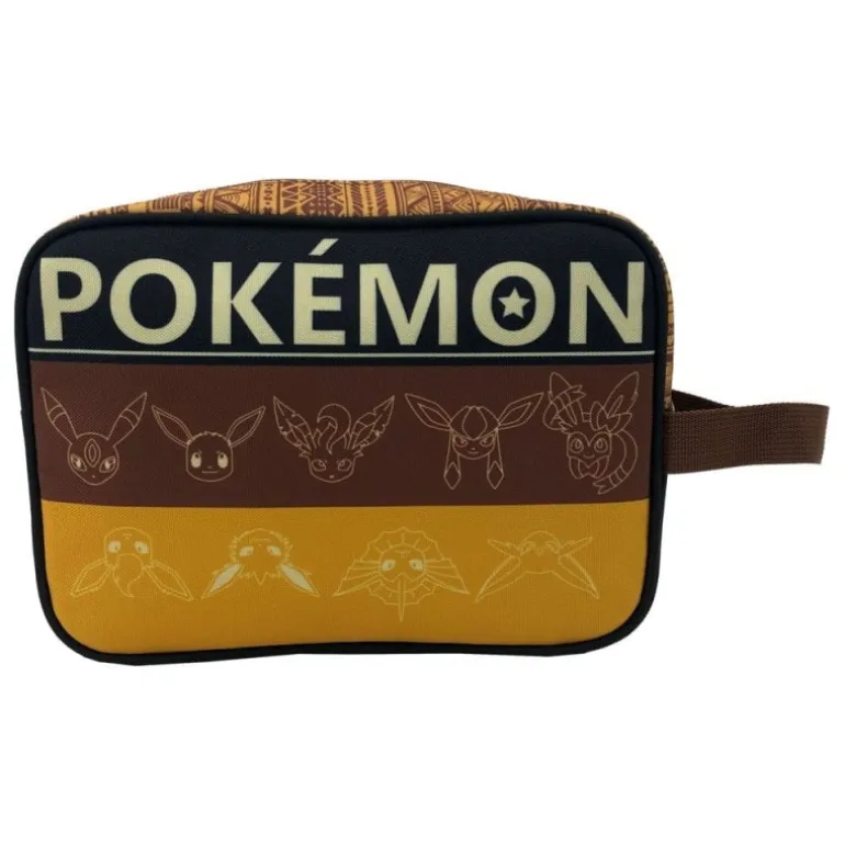 Neceser Pokémon Eeve de Poliester 26 cm - Licencia Oficial