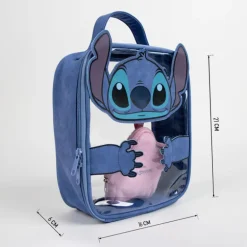 Neceser transparente Stitch Disney 16cm