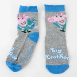 Pack 4 Calcetines Peppa Pig para Niños - Algodón y Lycra