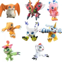 Pack 8 Figuras Digimon Adventure de Megahouse en PVC