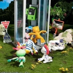 Pack 8 Figuras Digimon Adventure de Megahouse en PVC