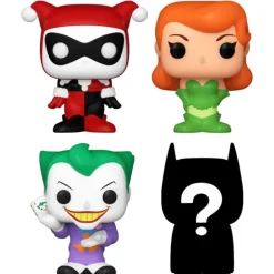 Pack 4 figuritas Bitty Pop! Harley Quinn DC Comics