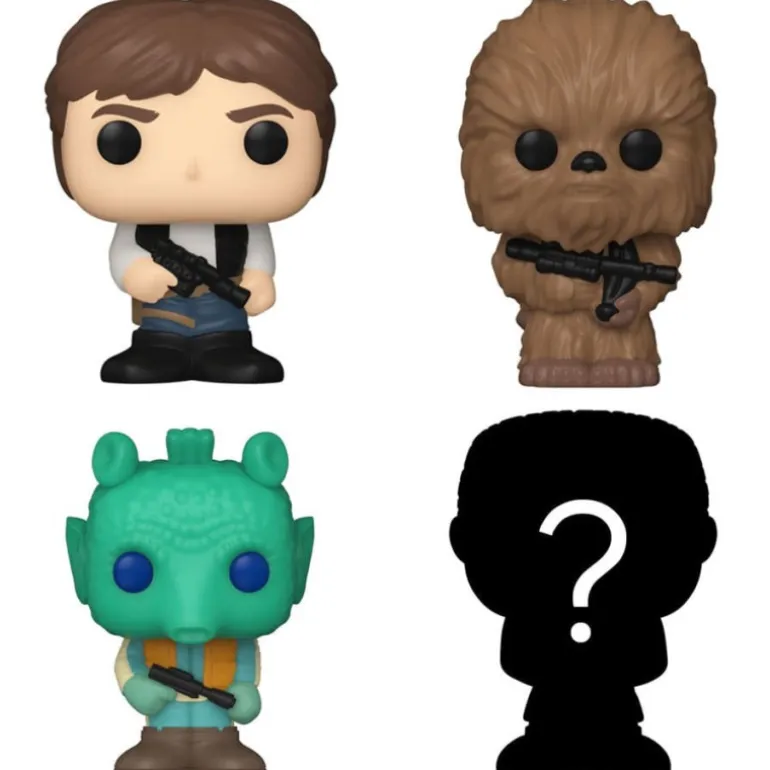 Pack 4 figuritas Bitty Pop! Han Solo Star Wars