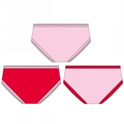 Pack Braguitas Hello Kitty 100% Algodón - 3 Piezas