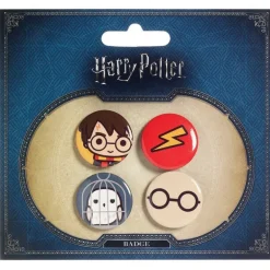 Pack Chapas Harry Potter Kawaii