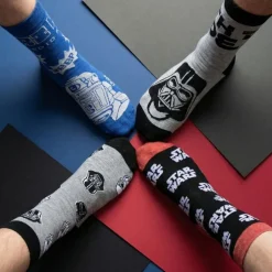 Pack de 12 Calcetines Star Wars Multicolor Talla 38-45