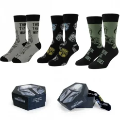 Pack de 3 calcetines The Mandalorian sin talla ni color