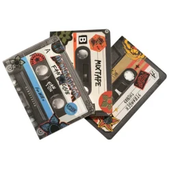 Pack de 3 Cuadernos A6 Stranger Things con Funda Walkman