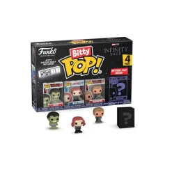 Pack de 4 Figuras Bitty POP! infinity saga Marvel