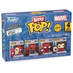 Pack de 4 Figuras Bitty POP! Vinyl Spider-Man Series 4 2 cm