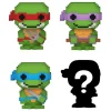 Pack de 4 Figuras Bitty POP! 8-Bit Tortugas ninja