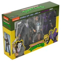 Pack de 2 Figuras Casey Jones y Split Foot Soldier de Las Tortugas Ninja