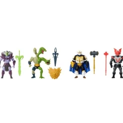Pack de 4 Figuras Masters of the Universe Origins Exclusivas 14 cm