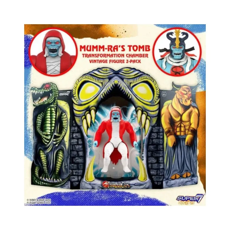 Pack de 2 Figuras Thundercats Vintage Mumm-Ra's Tomb 14 cm