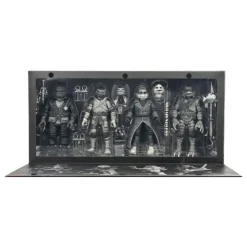Pack de 4 Figuras Universal Monsters x Teenage Mutant Ninja Turtles Black & White