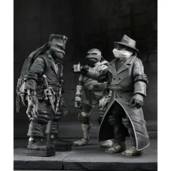 Pack de 4 Figuras Universal Monsters x Teenage Mutant Ninja Turtles Black & White