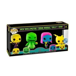 Pack de 4 Funkos POP! Pesadilla antes de Navidad 9 cm