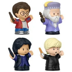 Pack de 4 Minifiguras Harry Potter Little People 7 cm