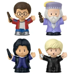 Pack de 4 Minifiguras Harry Potter Little People 7 cm
