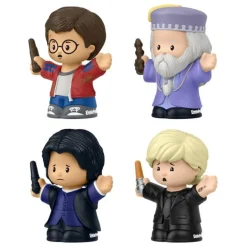Pack de 4 Minifiguras Harry Potter Little People 7 cm