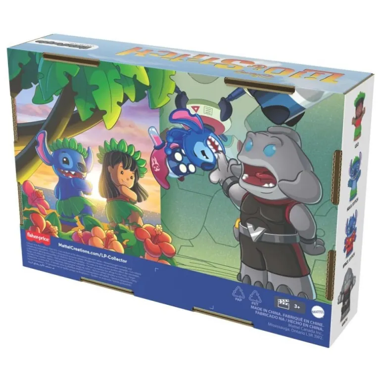 Pack de 4 Minifiguras Lilo & Stitch Fisher-Price Little People Collector