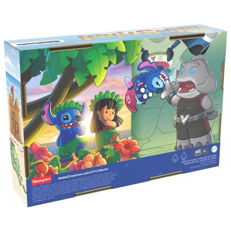 Pack de 4 Minifiguras Lilo & Stitch Fisher-Price Little People Collector