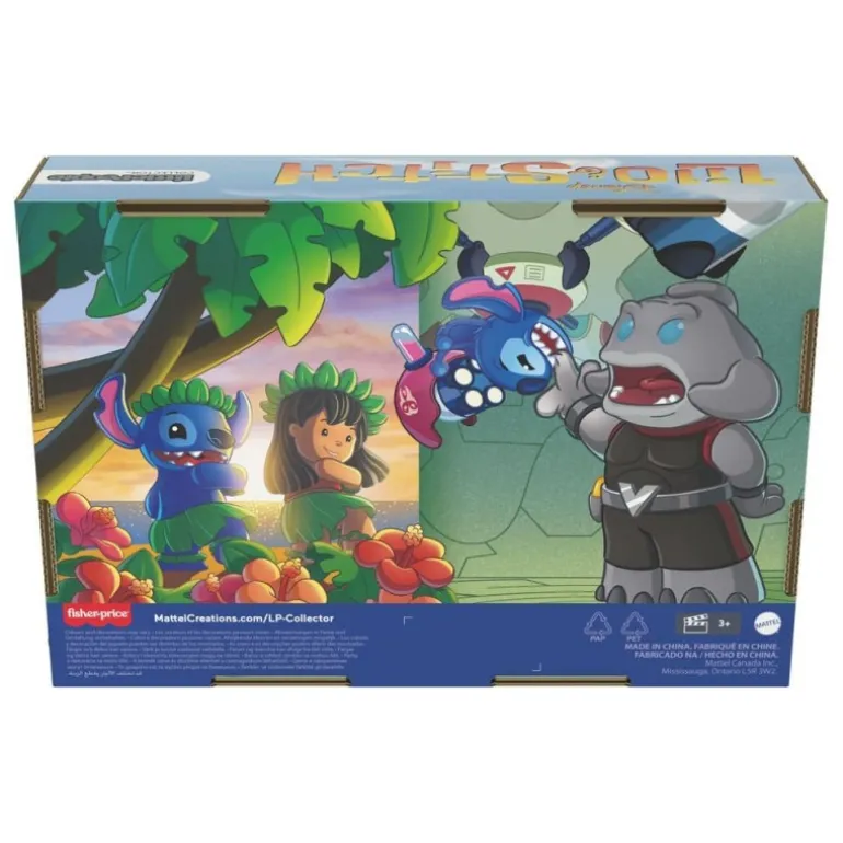 Pack de 4 Minifiguras Lilo & Stitch Fisher-Price Little People Collector