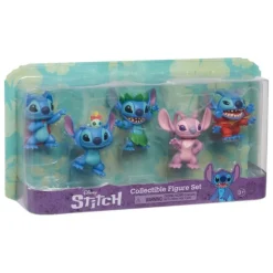 Pack de 5 Minifiguras Stitch Lilo & Stitch 7 cm