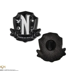 Pack de 2 Pines Academia Nevermore Miércoles Addams
