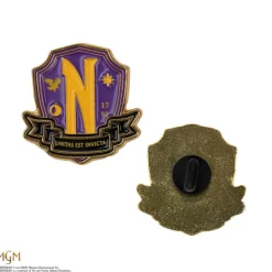 Pack de 2 Pines Academia Nevermore Miércoles Addams